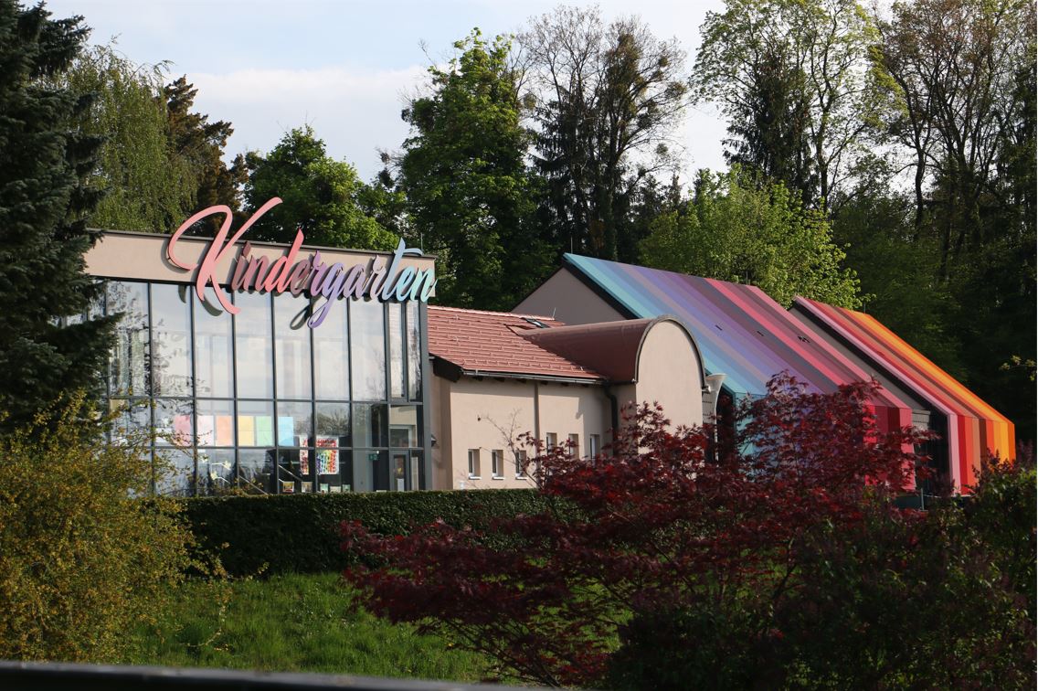 Kindergarten Außenansicht Gesamt