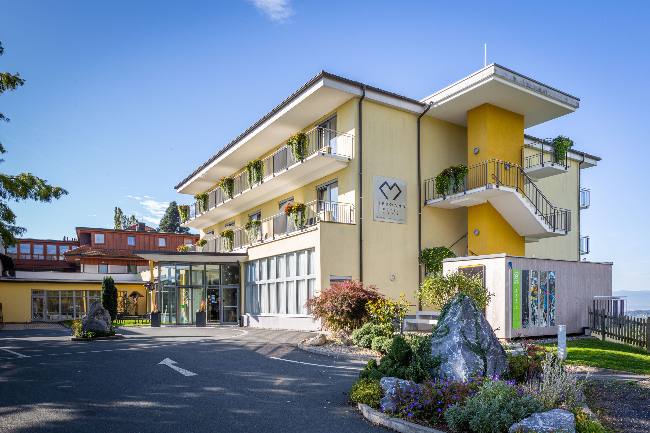 Hotel Liebmann Außenansicht, Fotorecht: Werbelechner