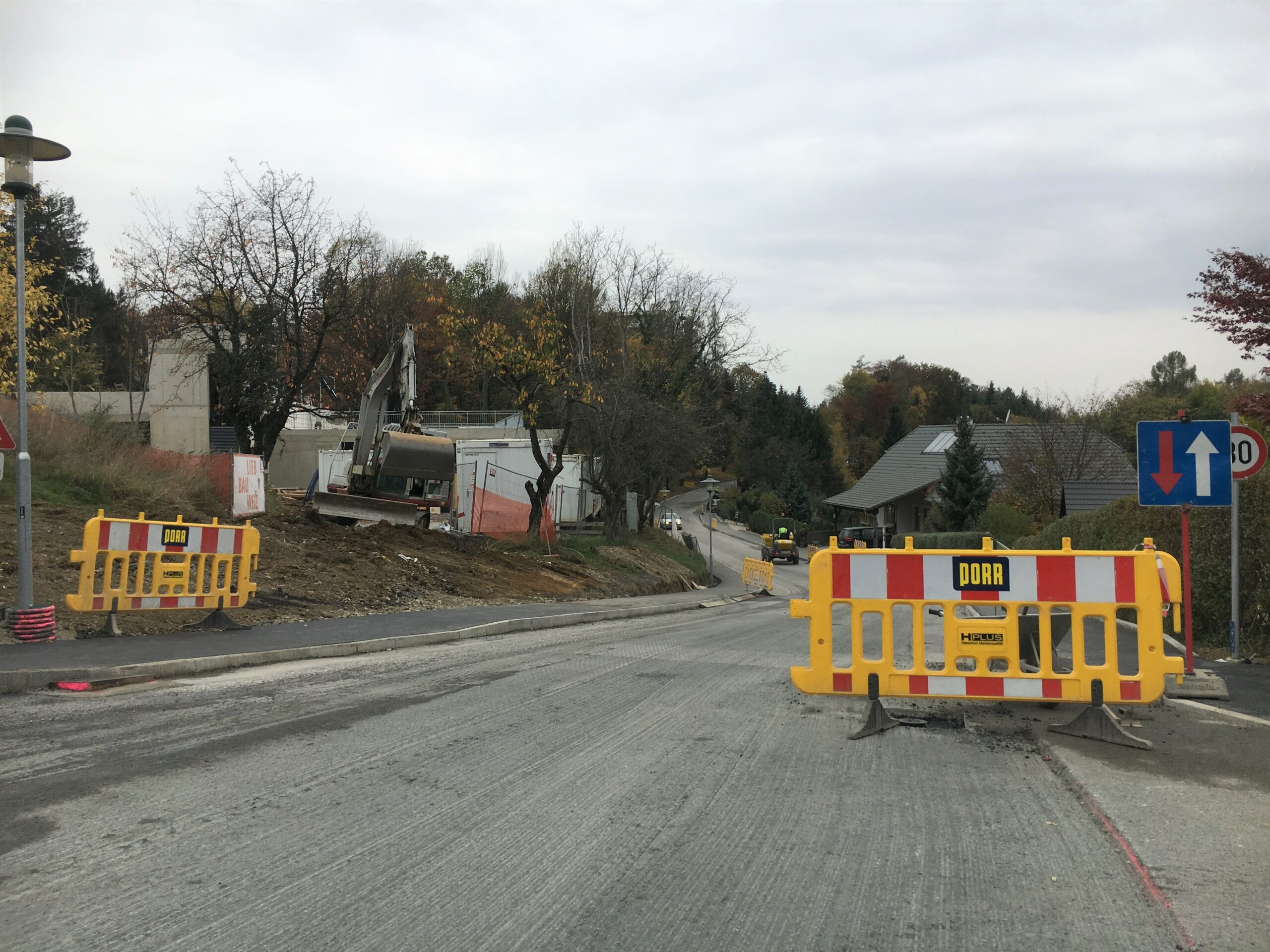 Baustelle Kapellenstraße_Beitragsbild Bauen auf und neben Straßen